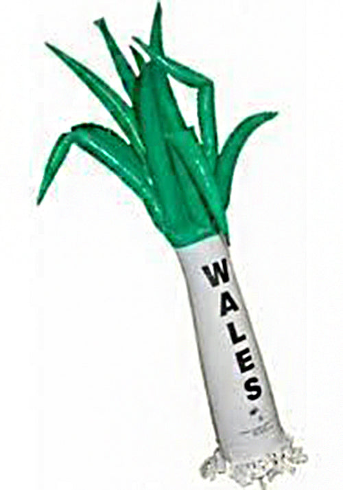 Inflatable Blow Up Leek - in Green