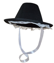 Load image into Gallery viewer, Children&#39;s Girls Traditional Welsh Lady St. David&#39;s Day Bonnet Hat Tall Bonnet
