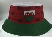 Load image into Gallery viewer, WELSH REVERSIBLE  BUCKET HAT
