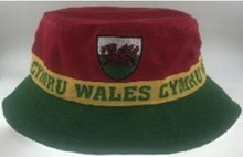 Load image into Gallery viewer, WELSH REVERSIBLE  BUCKET HAT
