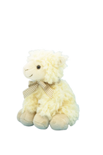 Load image into Gallery viewer, Welsh Sitting 8&quot; Sheep Plush Toy
