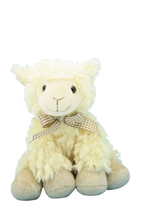 Load image into Gallery viewer, Welsh Sitting 8&quot; Sheep Plush Toy
