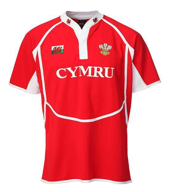 New Cooldry Cymru Welsh Rugby Shirt - in Red