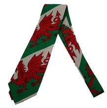 Load image into Gallery viewer, mens-welsh-flag-rugby-tie-lushcwtchclothing

