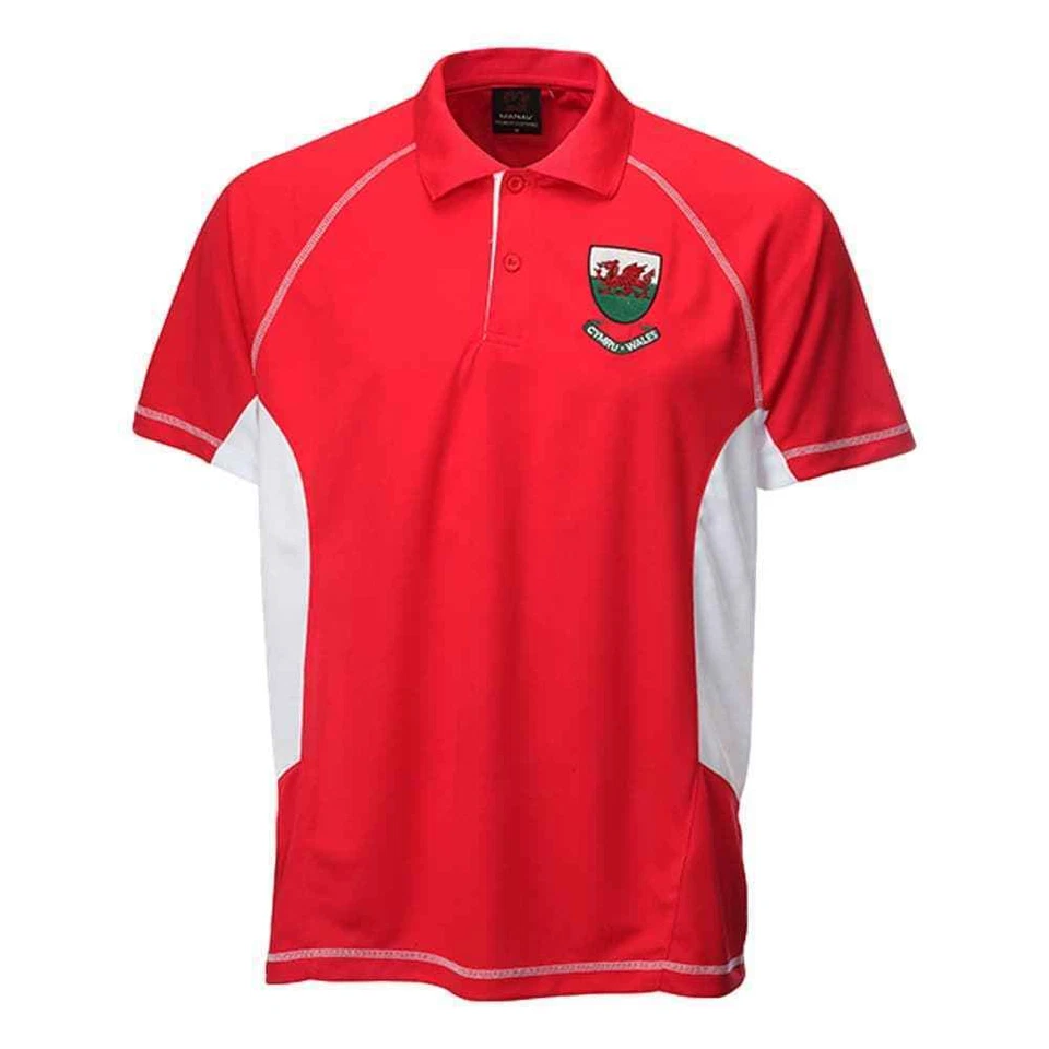 new mens cymru cai or koo wales welsh rugby dragon cool dry polo t shirt top new mens cymru cai or koo wales welsh rugby dragon cool dry polo t shirt top