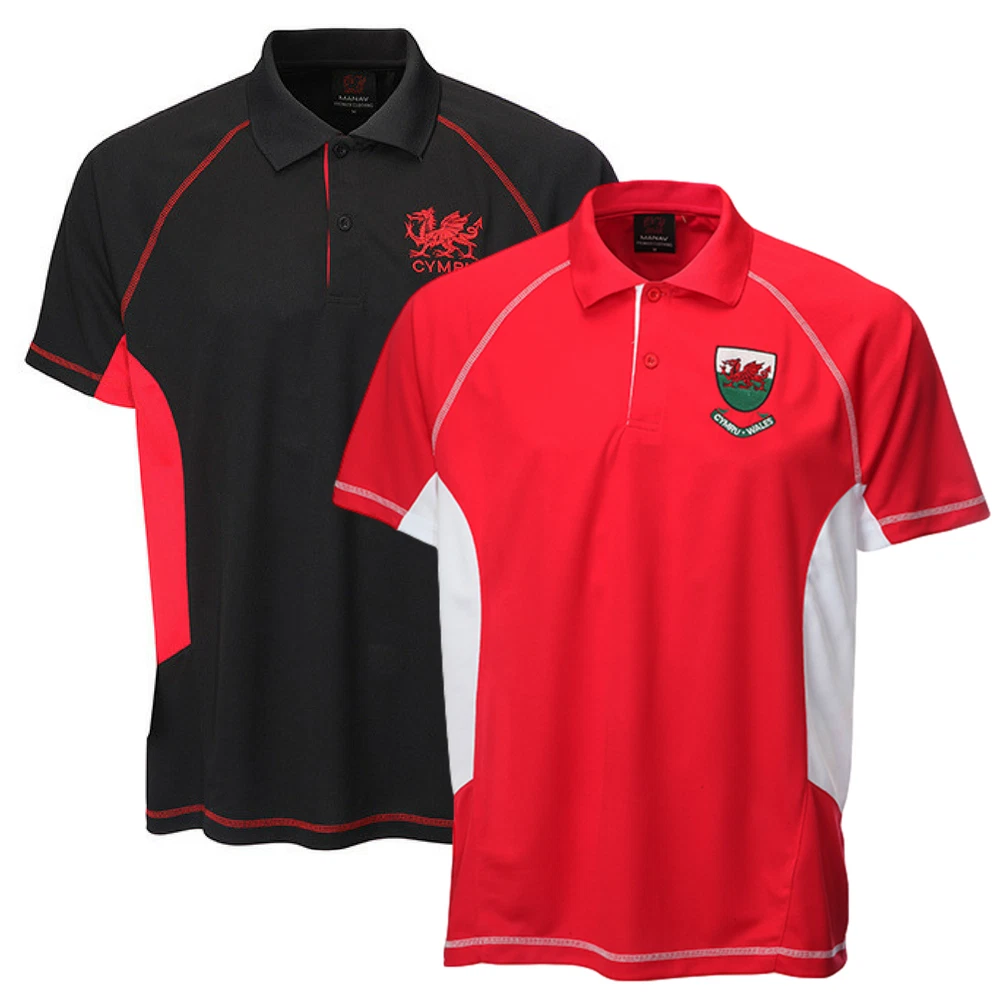 new mens cymru cai or koo wales welsh rugby dragon cool dry polo t shirt top new mens cymru cai or koo wales welsh rugby dragon cool dry polo t shirt top