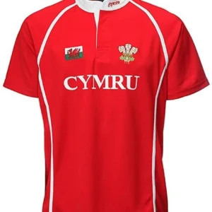 new mens kids welsh cymru wales cooldry grandad collar rugby casual t shirt top