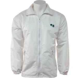 new men's waterproof bowling lawns bowls logo mesh lined jacket