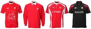 New Toddler Unisex Baby Wales Welsh Cymru Traditional Various Rugby Shirts