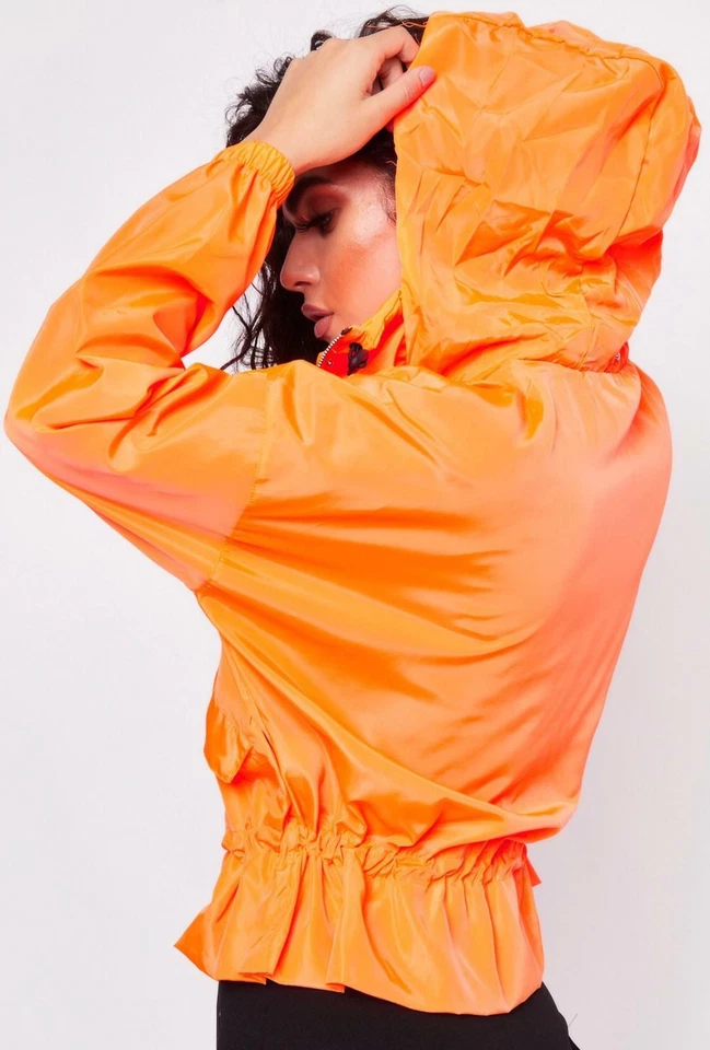 new women's drawstring detail high neck hooded festival jacket coat raincoat.... new women's drawstring detail high neck hooded festival jacket coat raincoat....