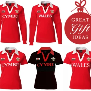 new women's wales cymru v collar long short sleeve rugby slim fit t shirt tops