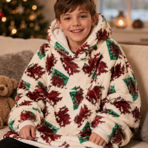 7 Top Kids Sherpa Wales Hoodie – Cosy Winter Style - Image 3