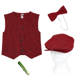 Boys Welsh Traditional St David’s Day School Play World Book Day 4 PCS Costume