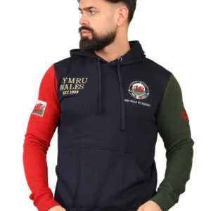 Men's Wales Cymru Welsh Dragon Hoodie - Image 5