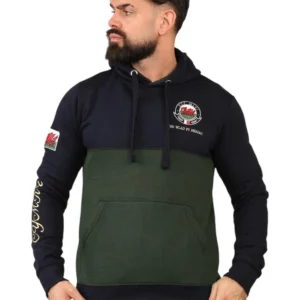 Men's Wales Cymru Welsh Dragon Hoodie - Image 8