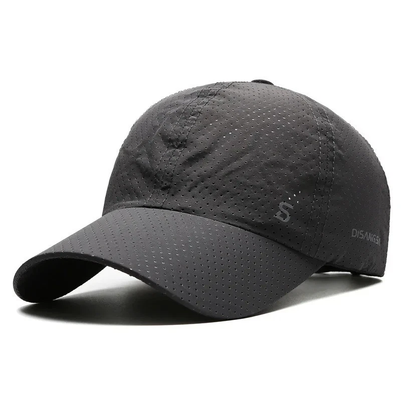 Men’s Quick Dry Running Cap Lightweight Breathable Sports Baseball Sun Hat Gym