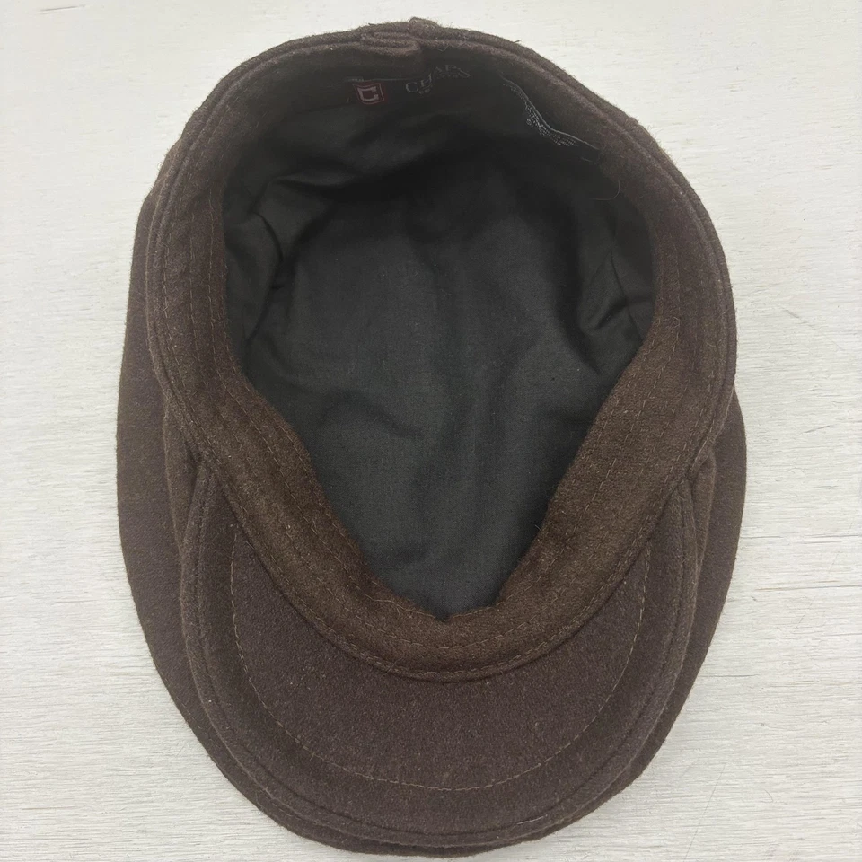 Chaps Wool Blend Flat Cap - Image 9