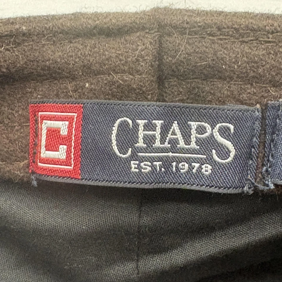 Chaps Wool Blend Flat Cap - Image 8