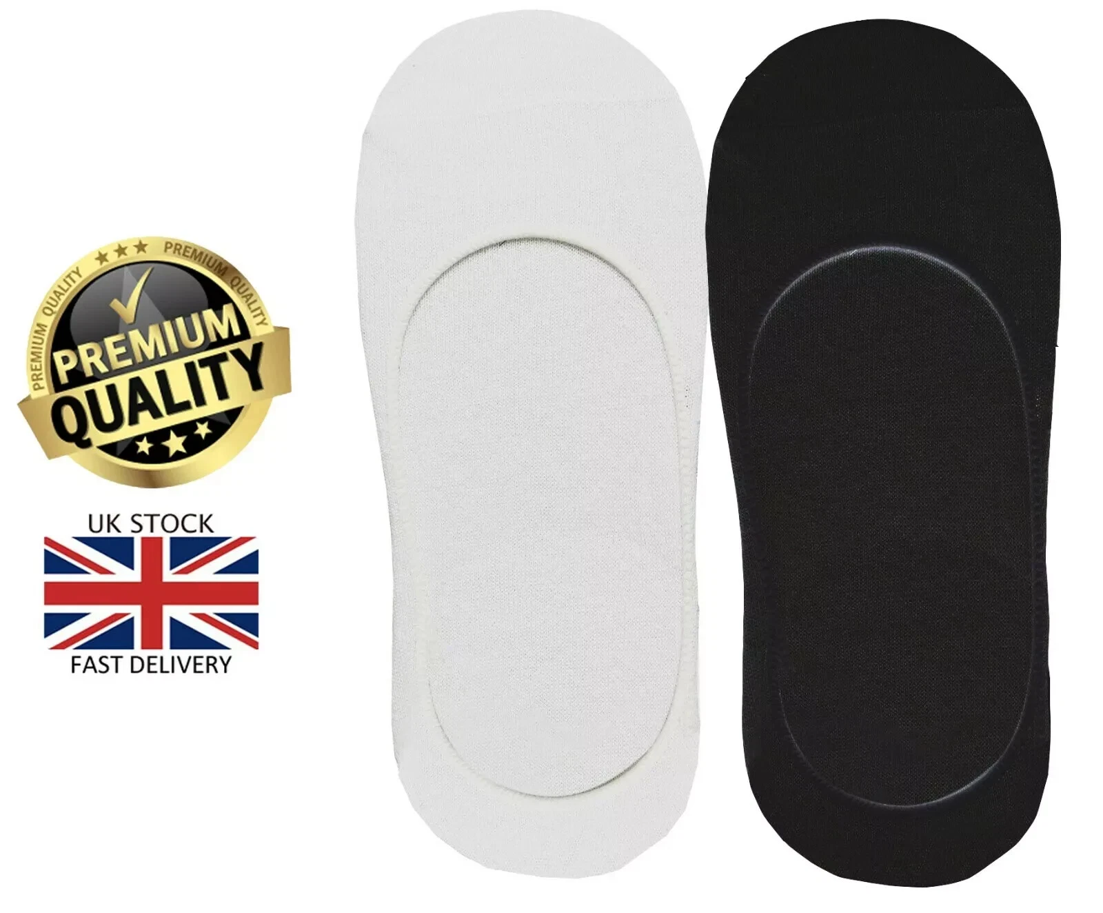 New Ladies Men's 3 Pairs Trainer Shoe Liner Footsies No Show Gym Invisible Socks
