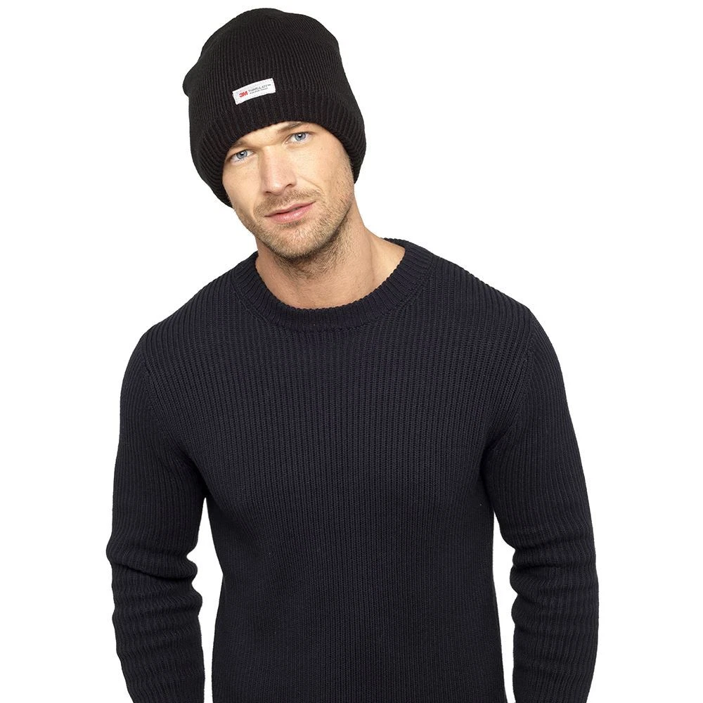 New Men's Thinsulate Thermal Lined Knitted Beanie Hat *Windproof & Waterproof* - Image 3