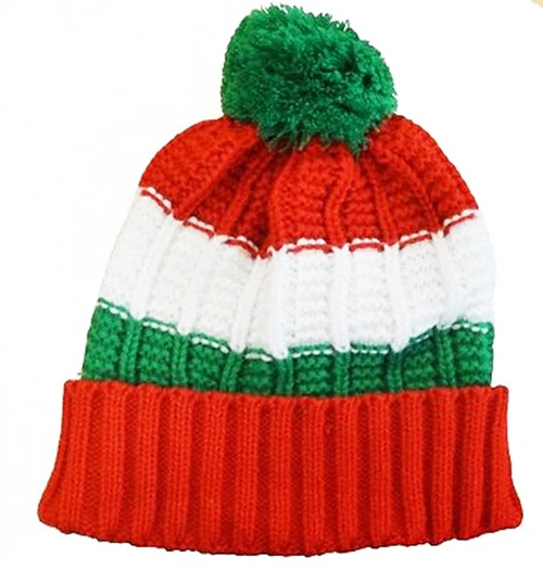 New Unisex Wales Welsh Cymru Warm Winter Football Rugby Bobble Hats - Image 4