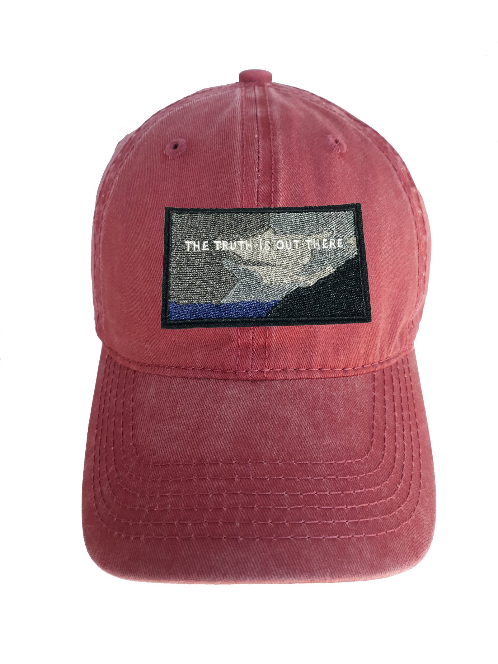 Truth Is Out There Adjustable Curved Bill Strap Back Dad Hat Baseball Cap - Image 2