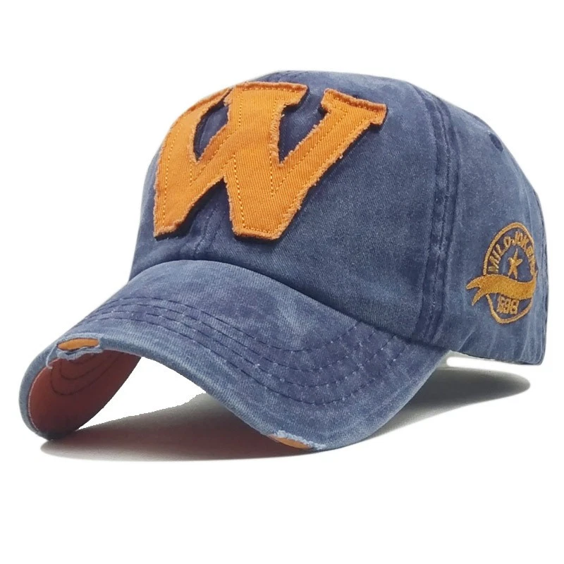 Popular Baseball cap Cotton Mens Womens Baseball Cap Embroidered letter sun hat - Image 7