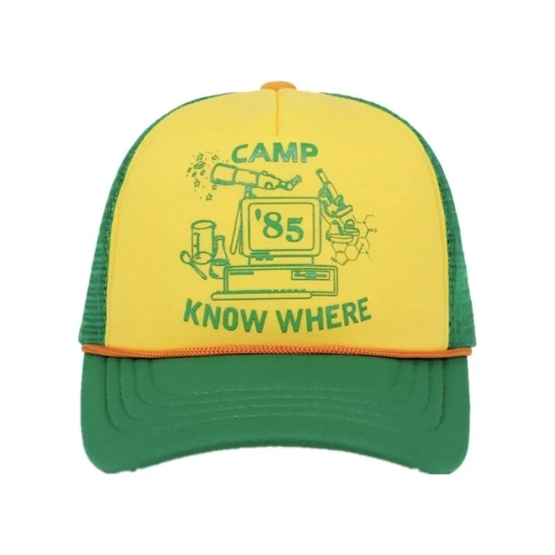 Stranger Things Dustin Thinking Cap Men's Baseball Cap Trucker Hat Adjustable - Image 3
