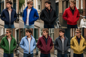 New Men’s Harrington Made in England Retro Bomber Scooter Mod Lined Jacket…… (Copy)