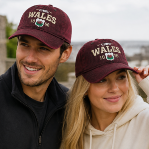 New Unisex Wales Cymru Distressed 1056 Embroidered Welsh Baseball Caps Hats